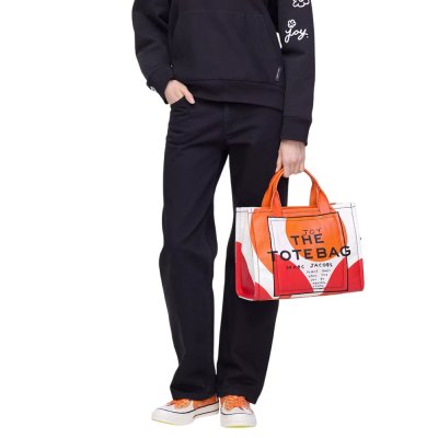 DAVID SHRIGLEY X MARC JACOBS CANVAS MEDIUM TOTE BAG